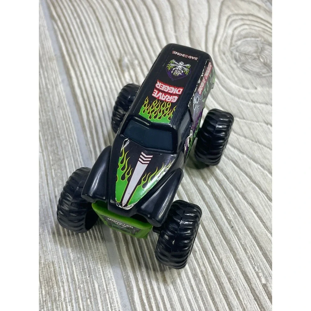 Hot Wheels Monster Jam Monster Trucks Lot of 3 1:64 Bone Shaker Firestarter McD